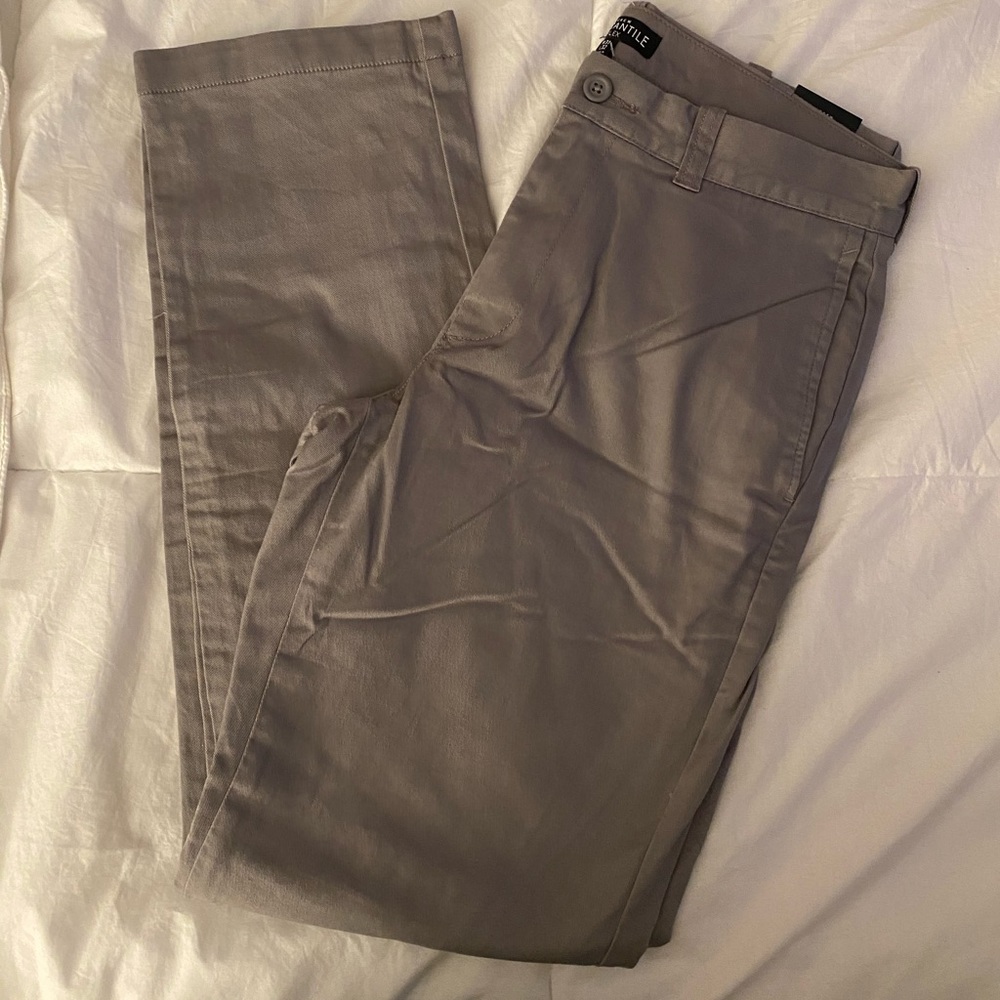 J crew lined khaki pants
